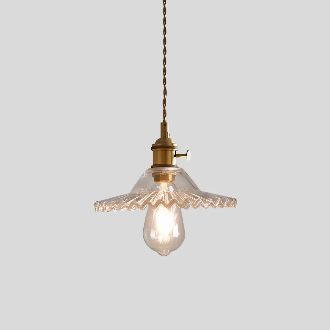 Klassieke Glazen Hanglamp
