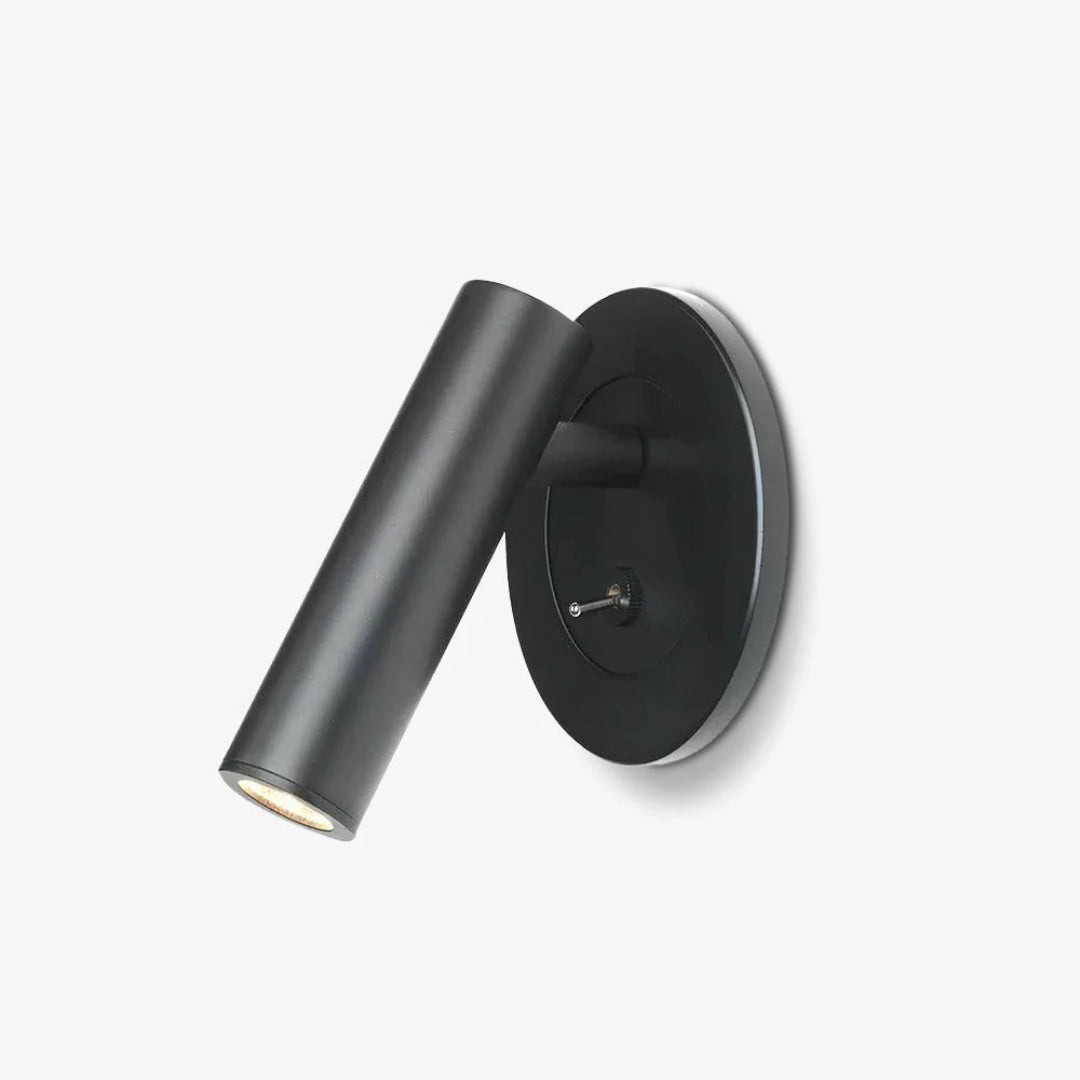 Verstelbare metalen leeslamp