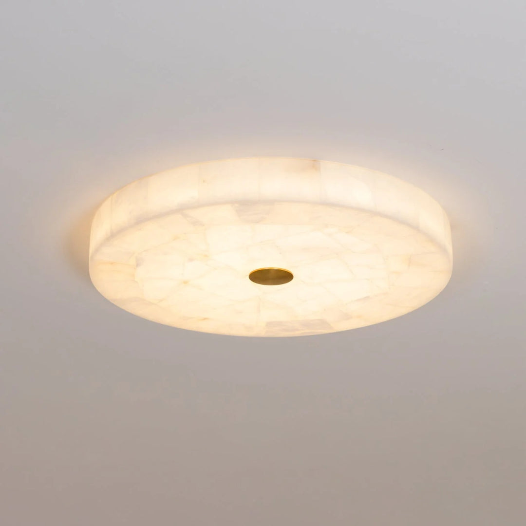 Minimalistische Marmeren Ronde Plafondlamp