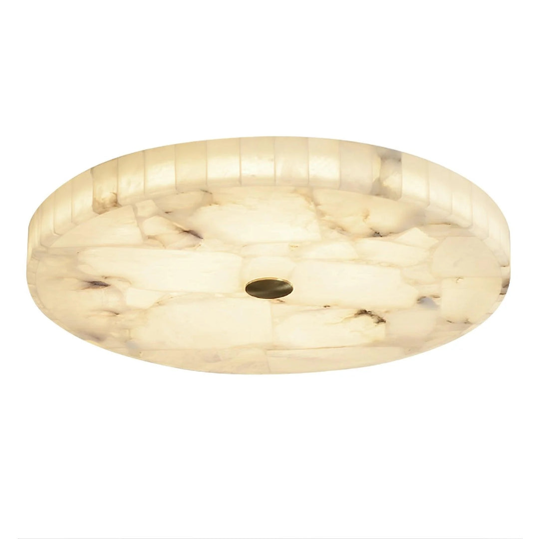 Minimalistische Marmeren Ronde Plafondlamp