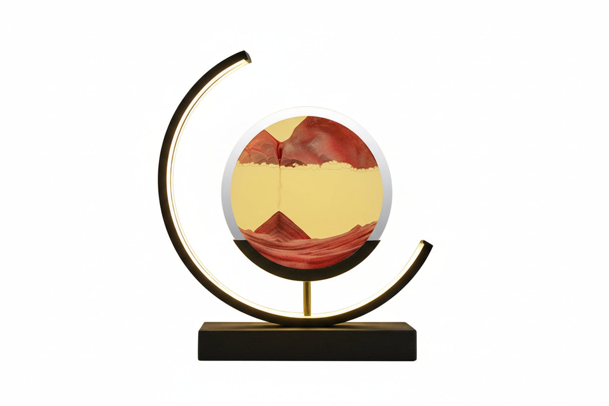 Decoratieve Zandschilderij LED Tafellamp