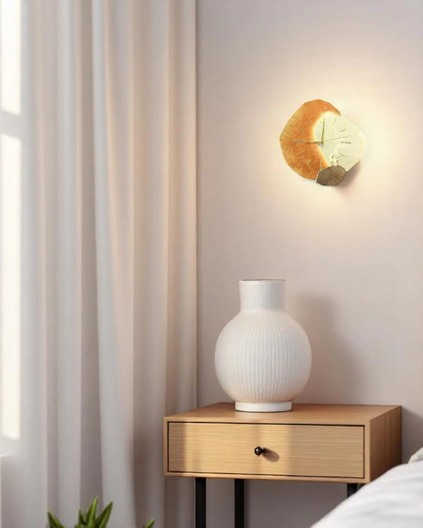 Contemporaine LED wandklok