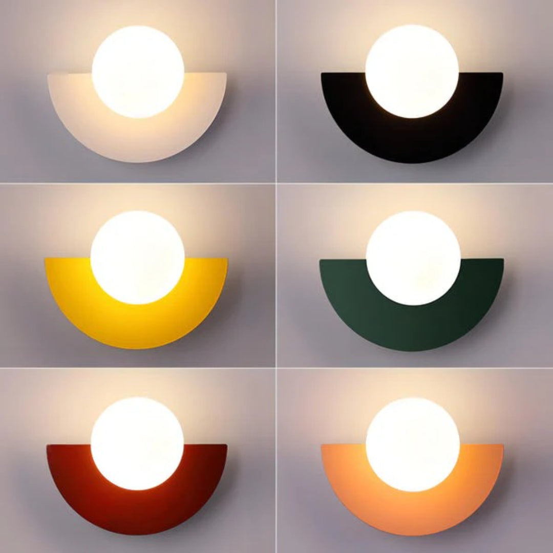 Halve Maan Wandlamp