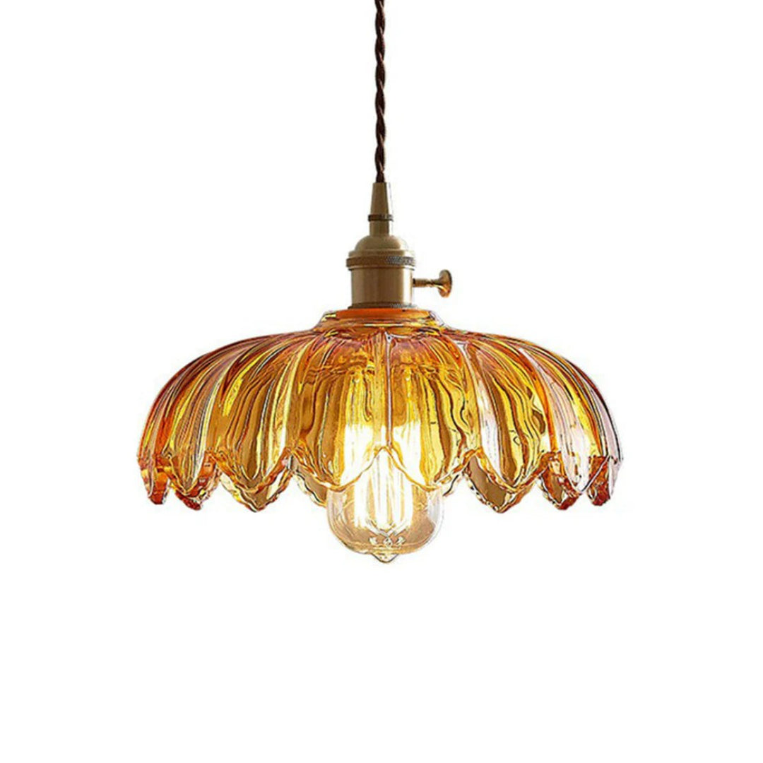 Retro Bloem Hanglamp