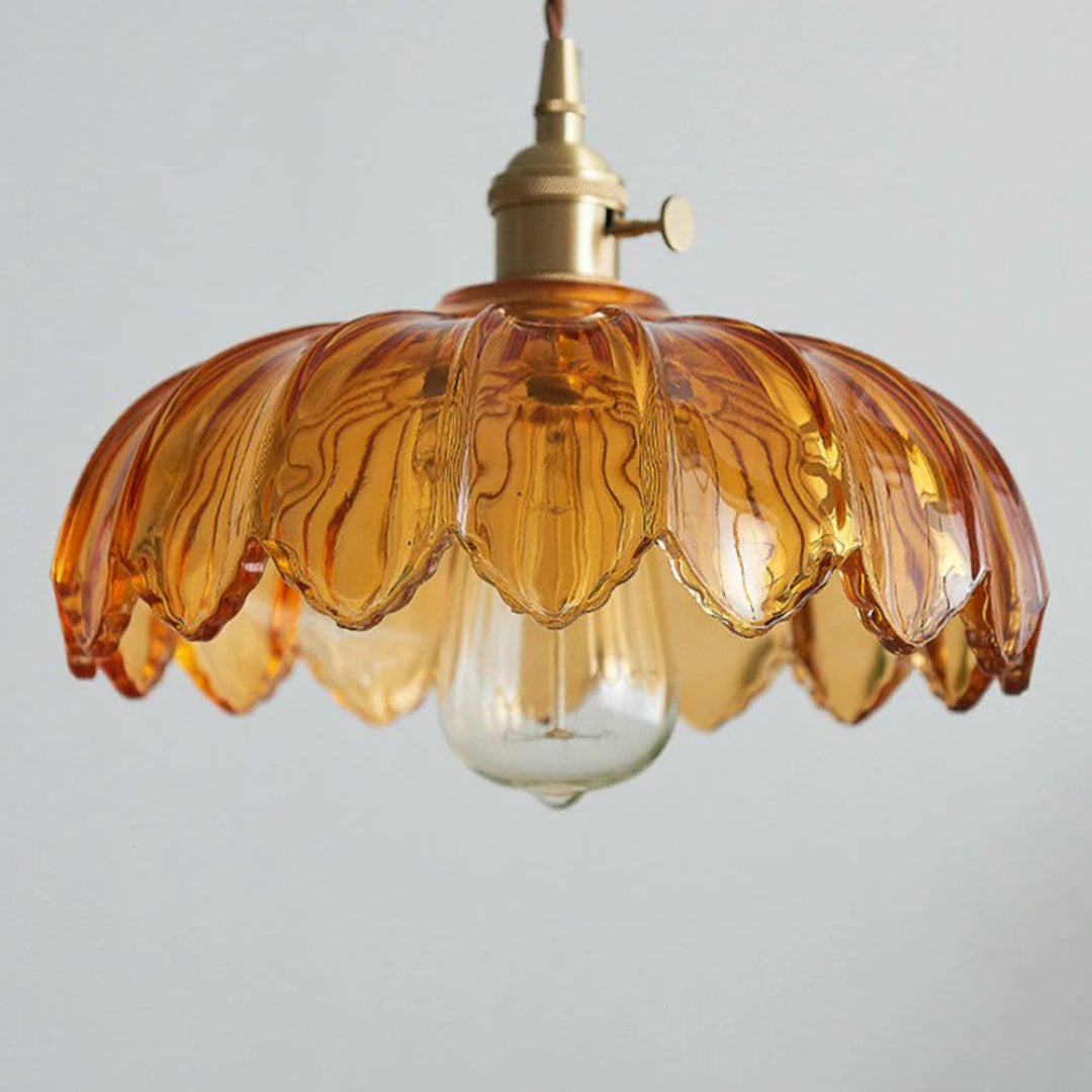 Retro Bloem Hanglamp