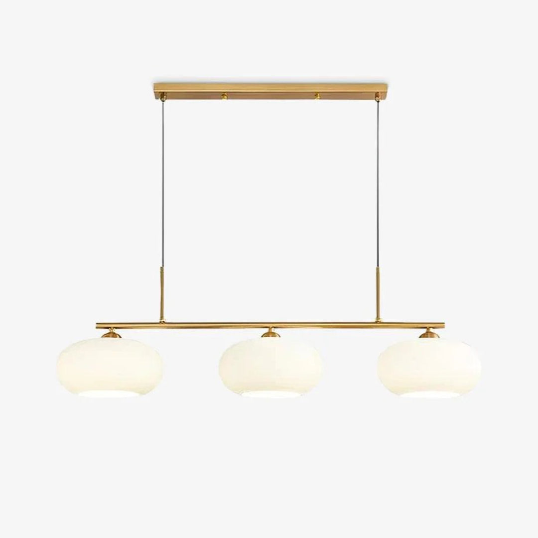 Lineaire Glazen Drievoudige Hanglamp