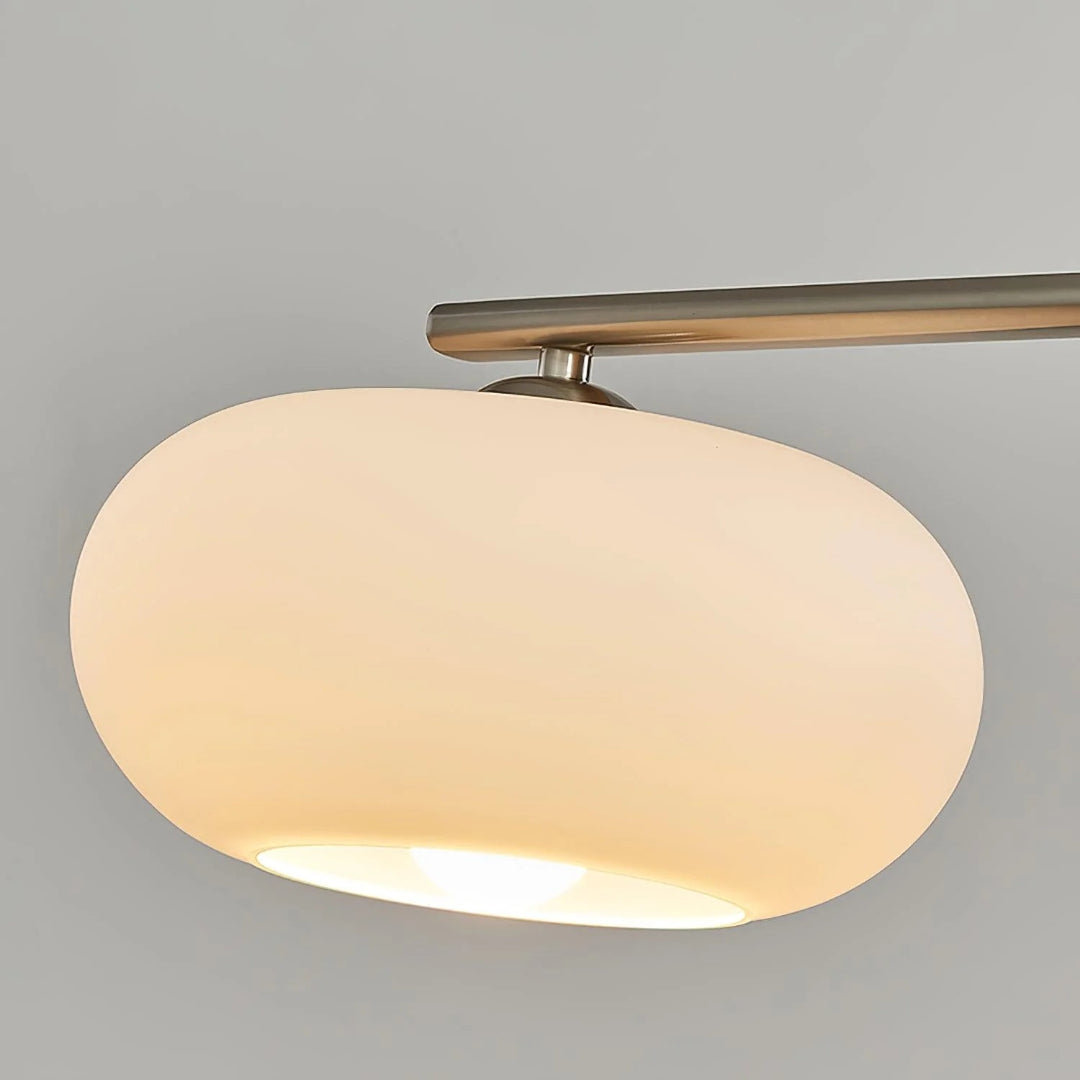 Lineaire Glazen Drievoudige Hanglamp