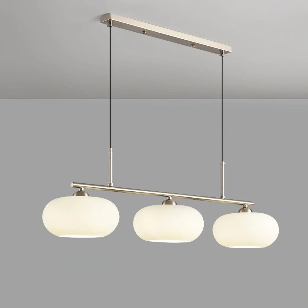 Lineaire Glazen Drievoudige Hanglamp