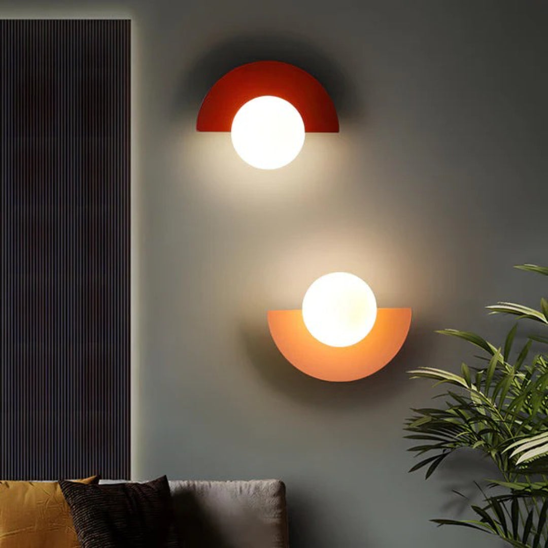 Halve Maan Wandlamp