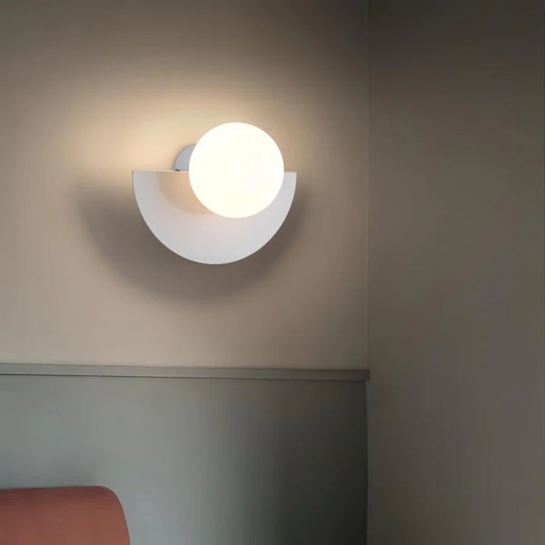 Halve Maan Wandlamp