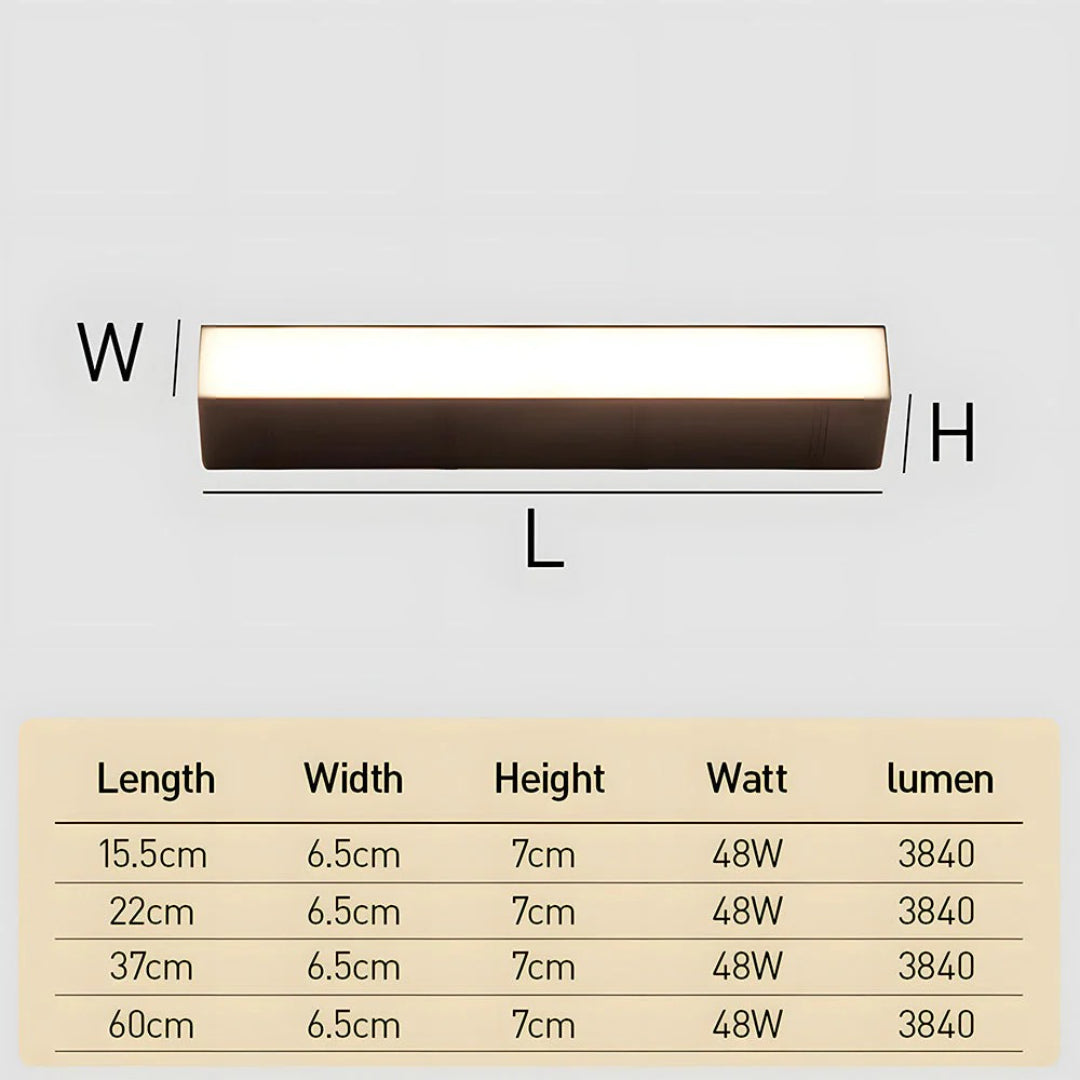 Minimalistische Buisvormige Buitenwandlamp