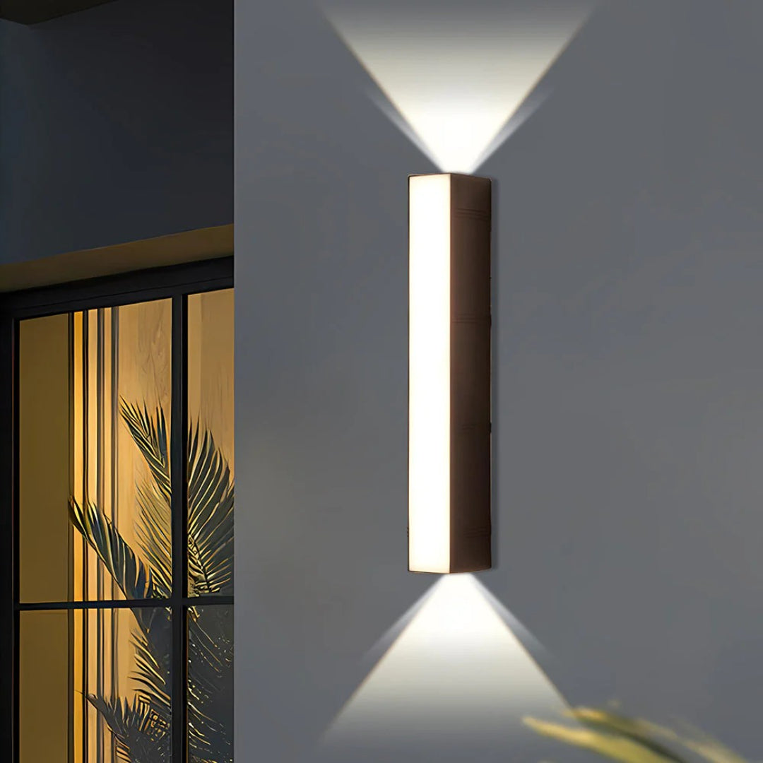 Minimalistische Buisvormige Buitenwandlamp