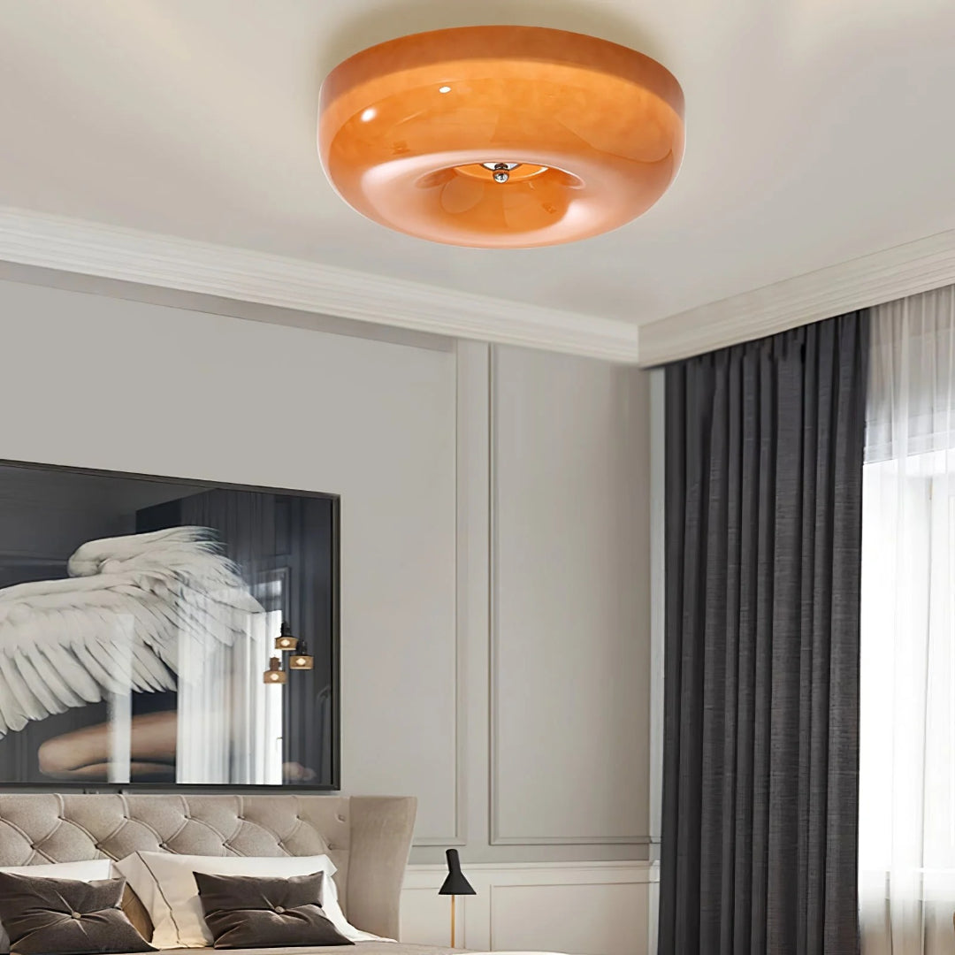 Minimalistische Glazen Plafondlamp