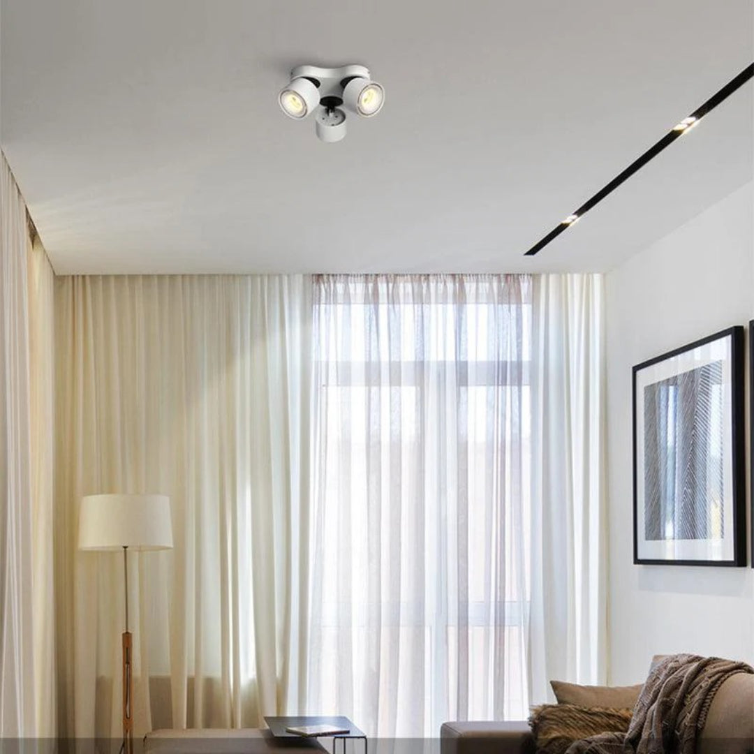 Moderne Verstelbare Metalen Plafondlamp