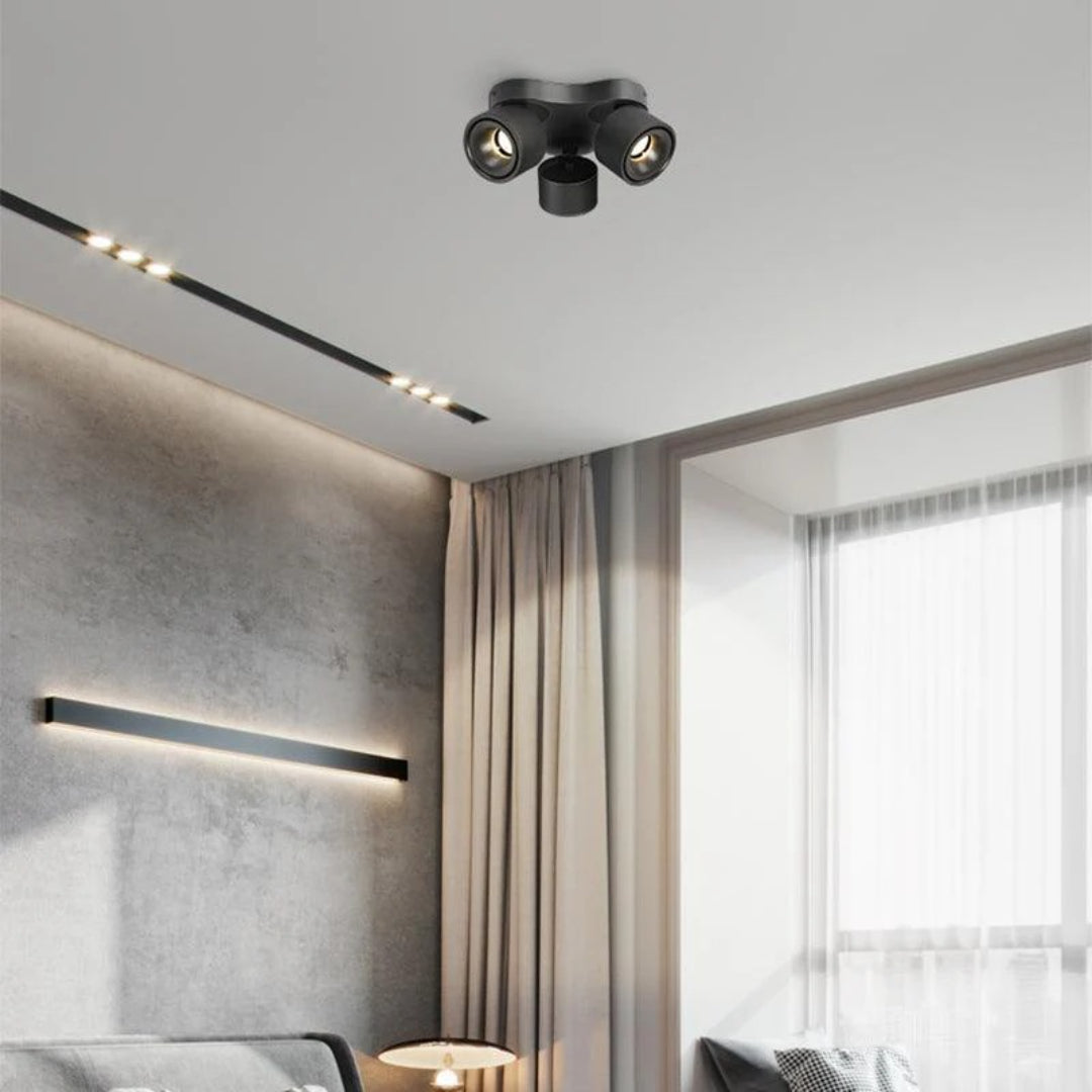 Moderne Verstelbare Metalen Plafondlamp