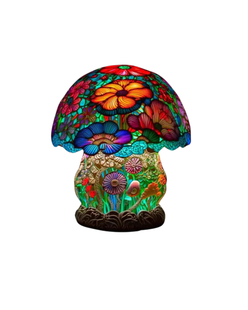 Bohemian hars tafellamp