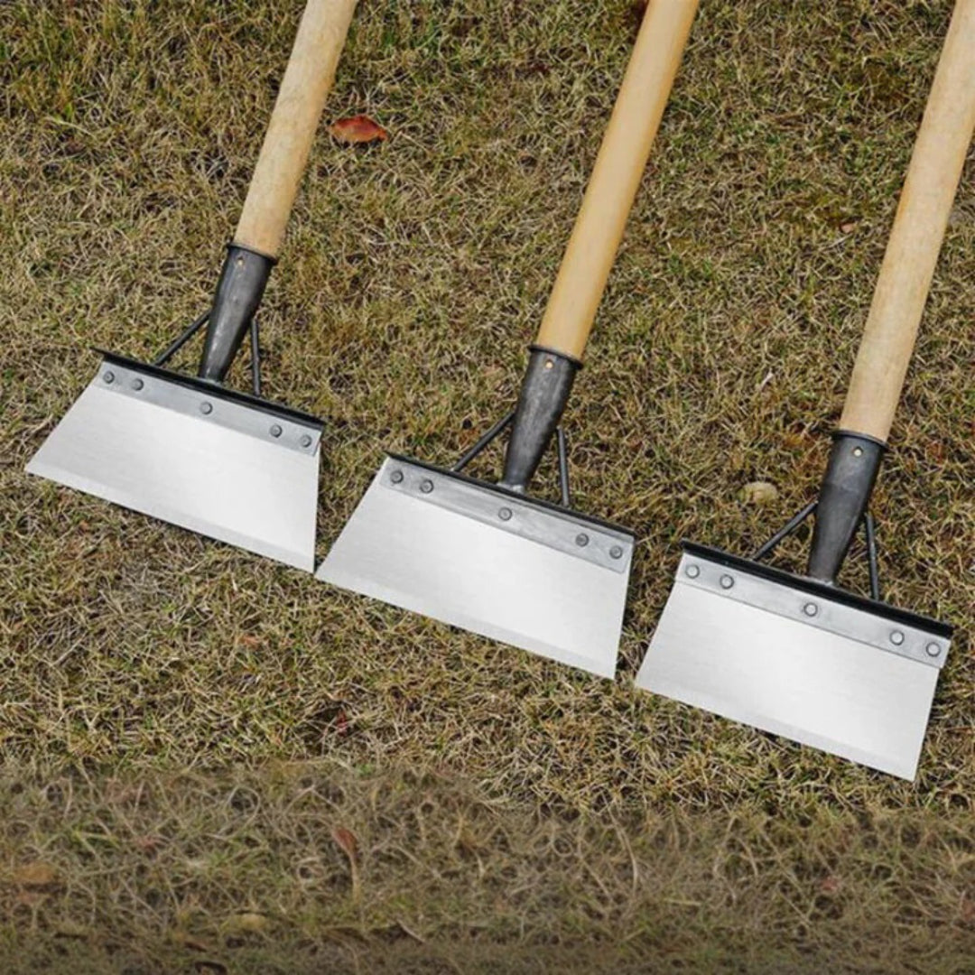 Roestvrijstalen tuinschraper