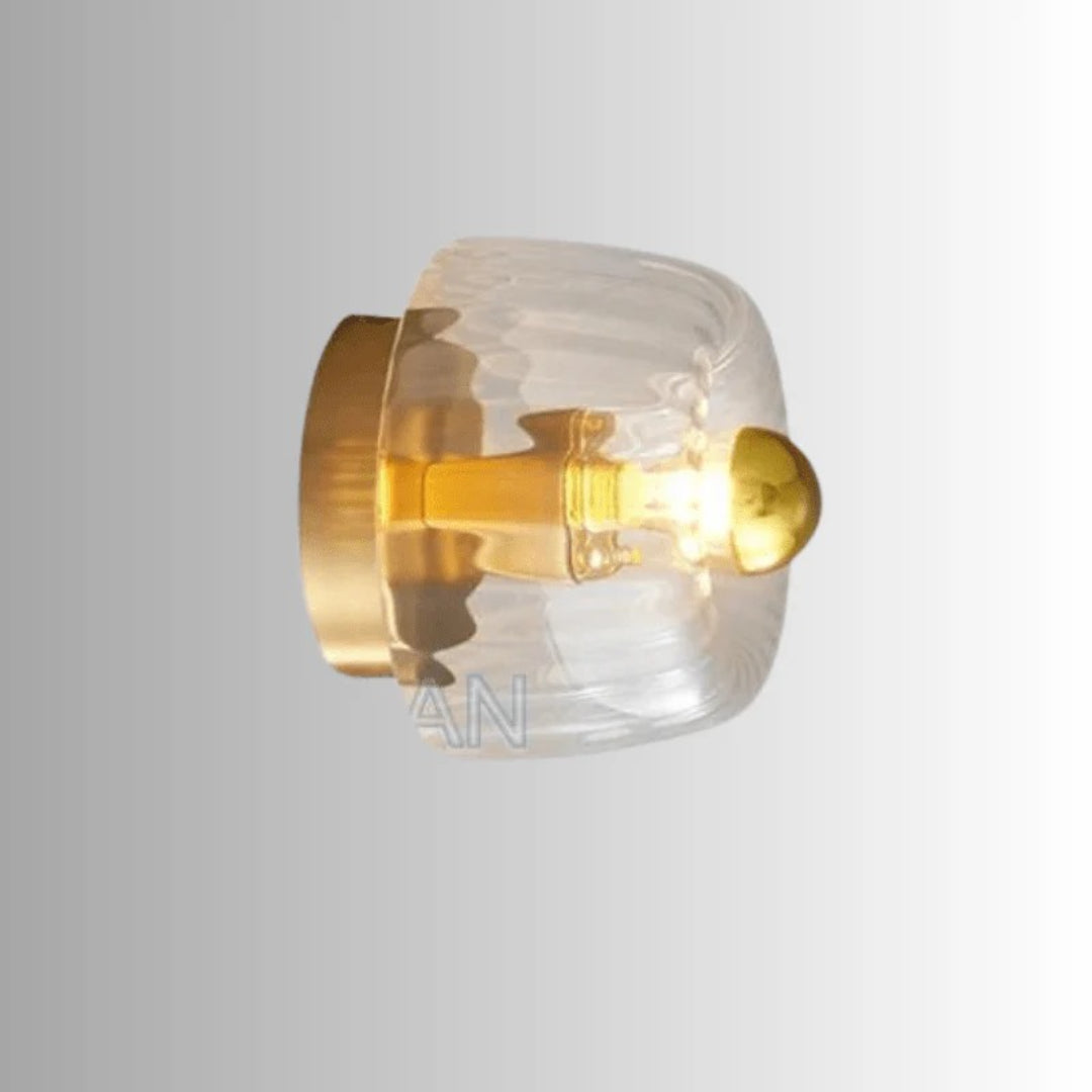 Bauhaus Glazen Wandlamp