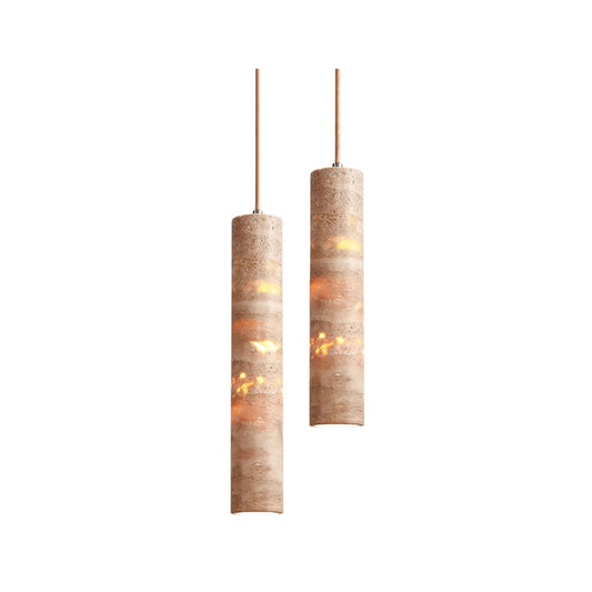 Cilinder Natuurstenen Hanglamp