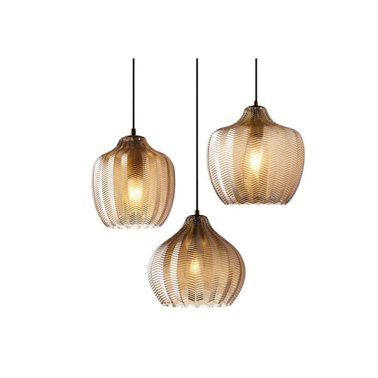 Geweven Glazen Hanglamp