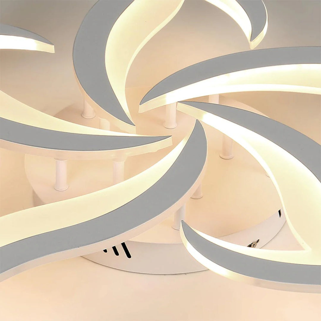 LED bloemen plafondlamp