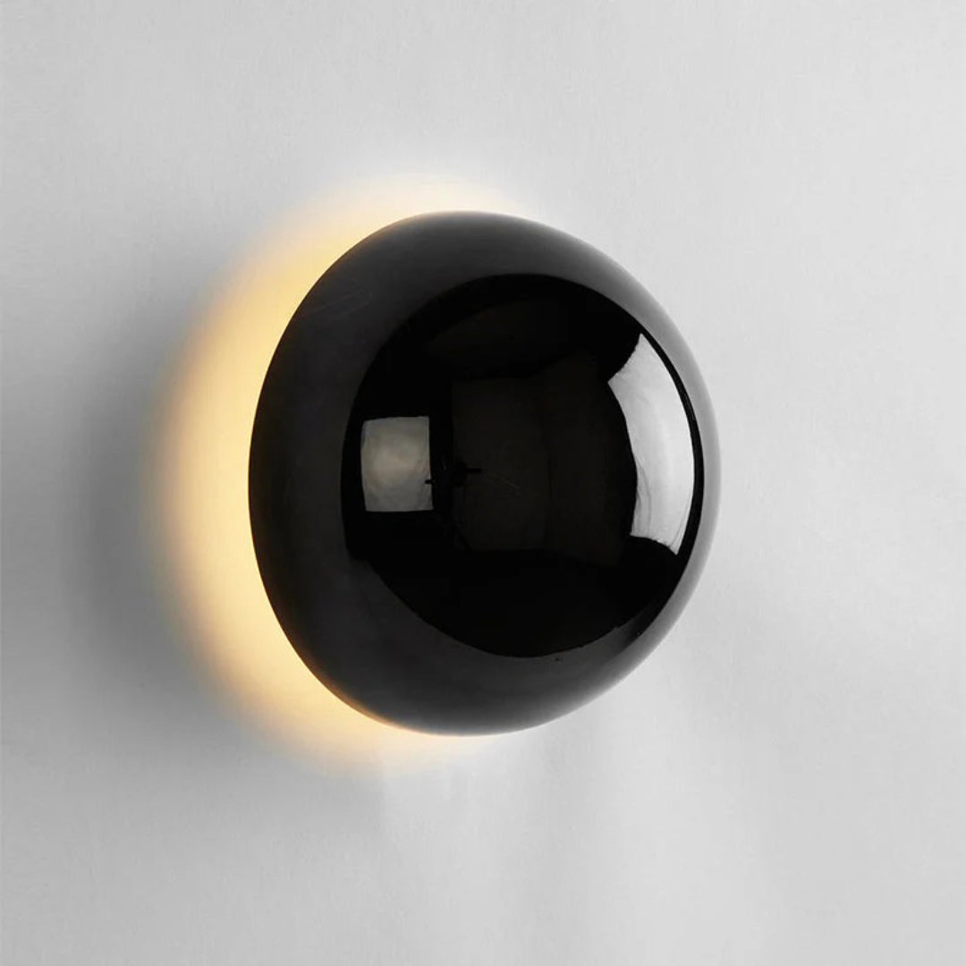 Moderne Ronde Metalen Wandlamp