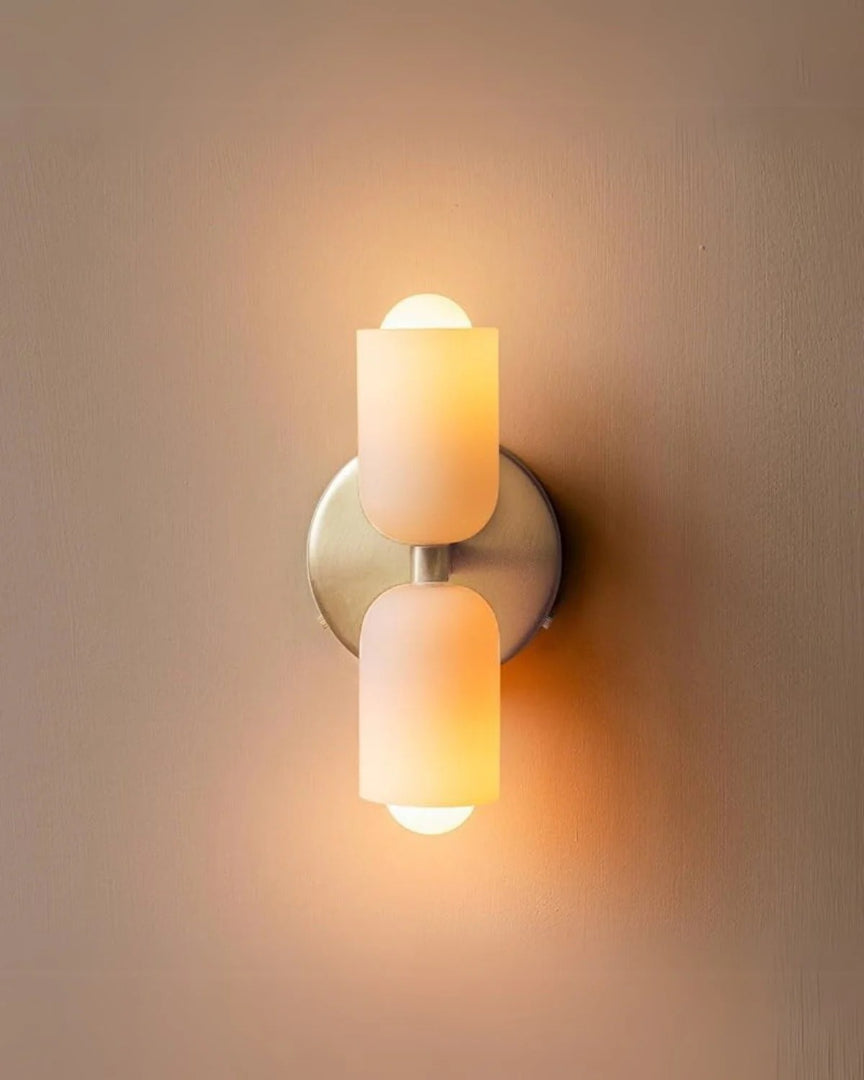 Moderne dubbele wandlamp