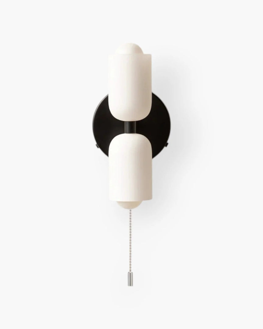 Moderne dubbele wandlamp