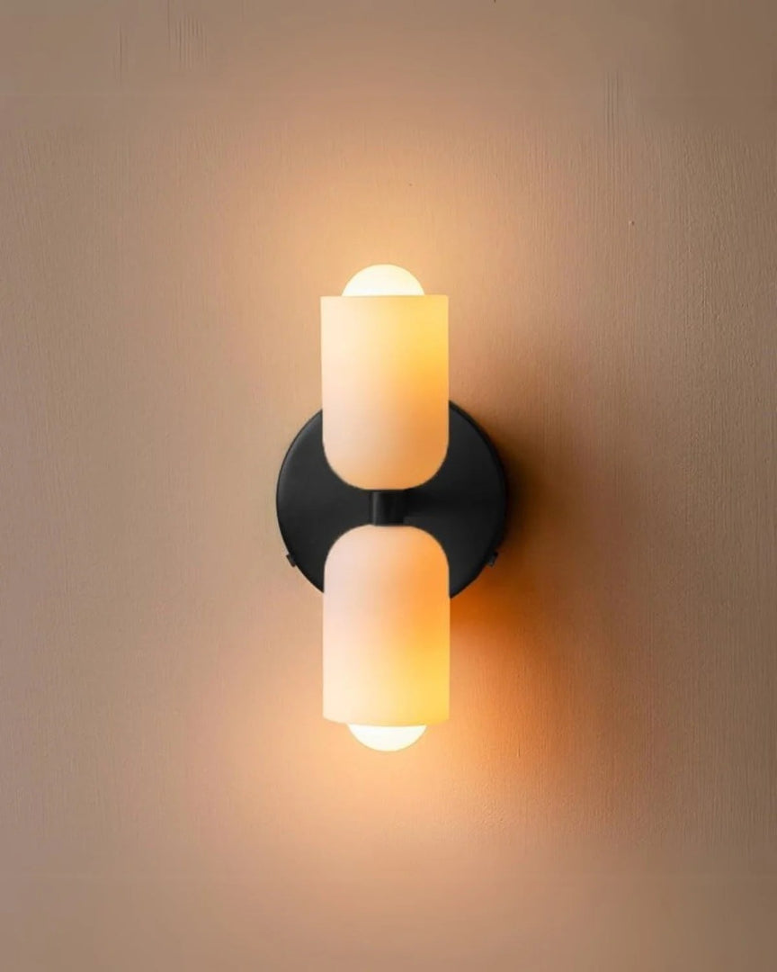 Moderne dubbele wandlamp