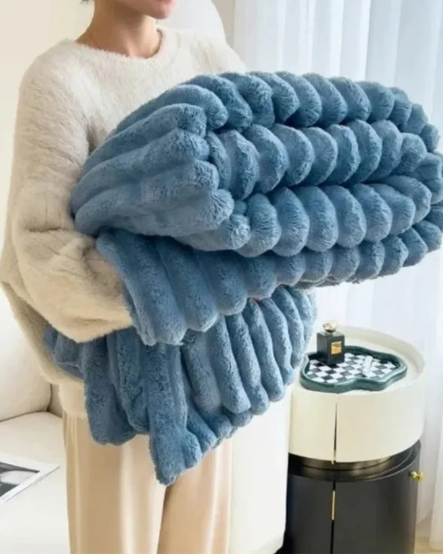 Moderne pluche plaid