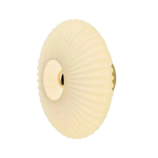Getextureerde glazen wandlamp