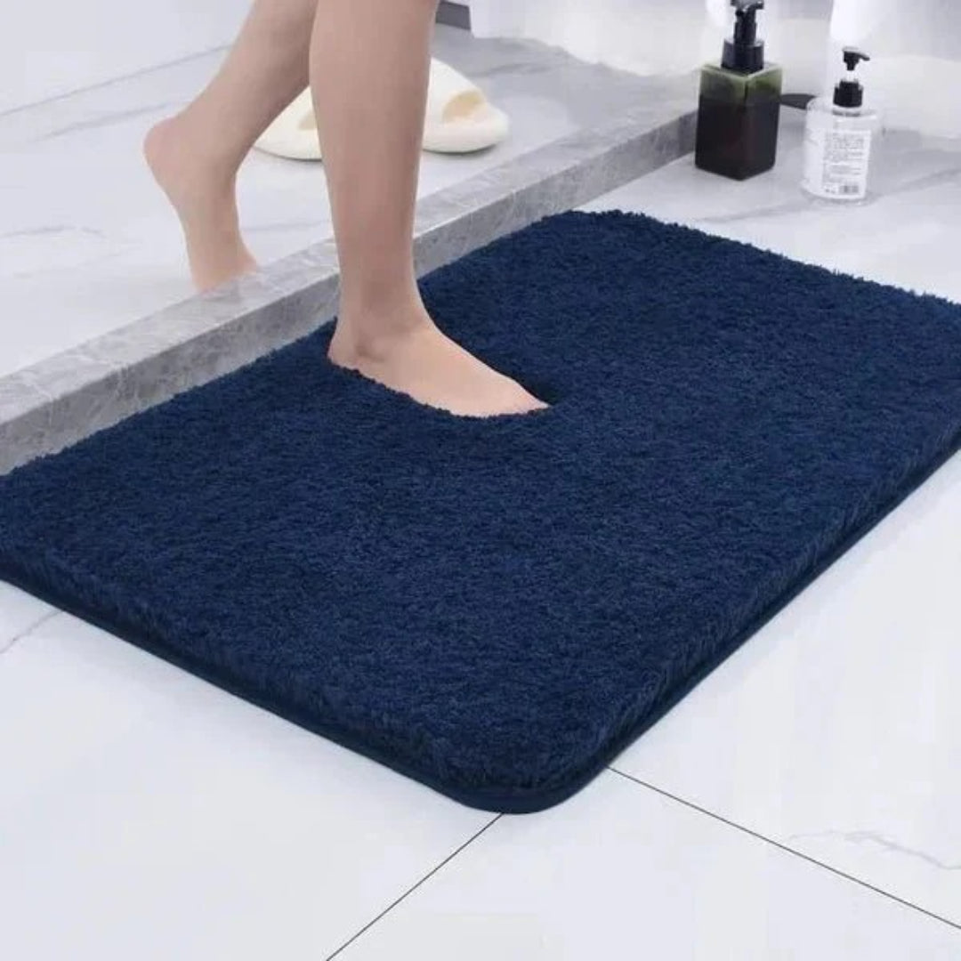 Zachte microvezel antislip badmat