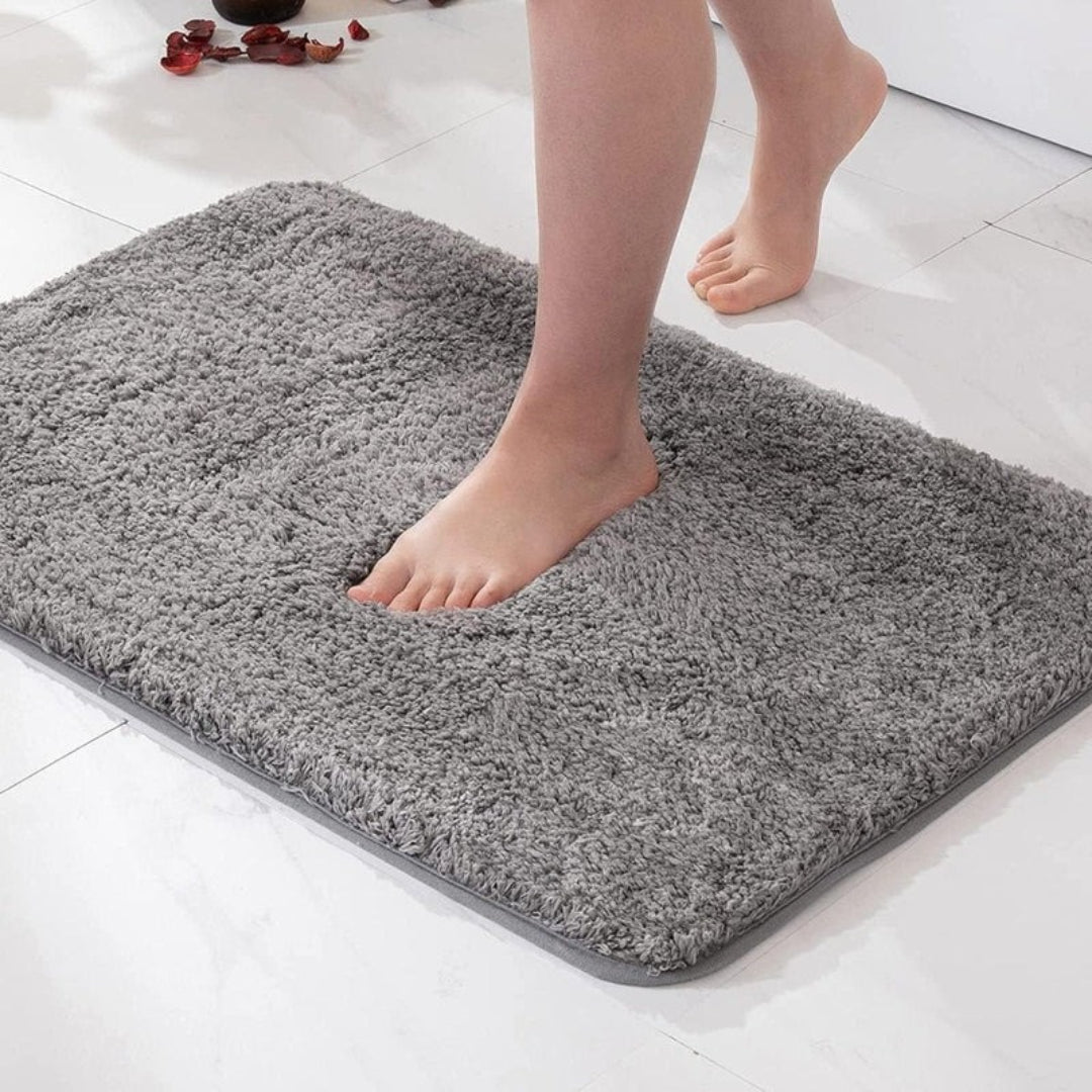 Zachte microvezel antislip badmat