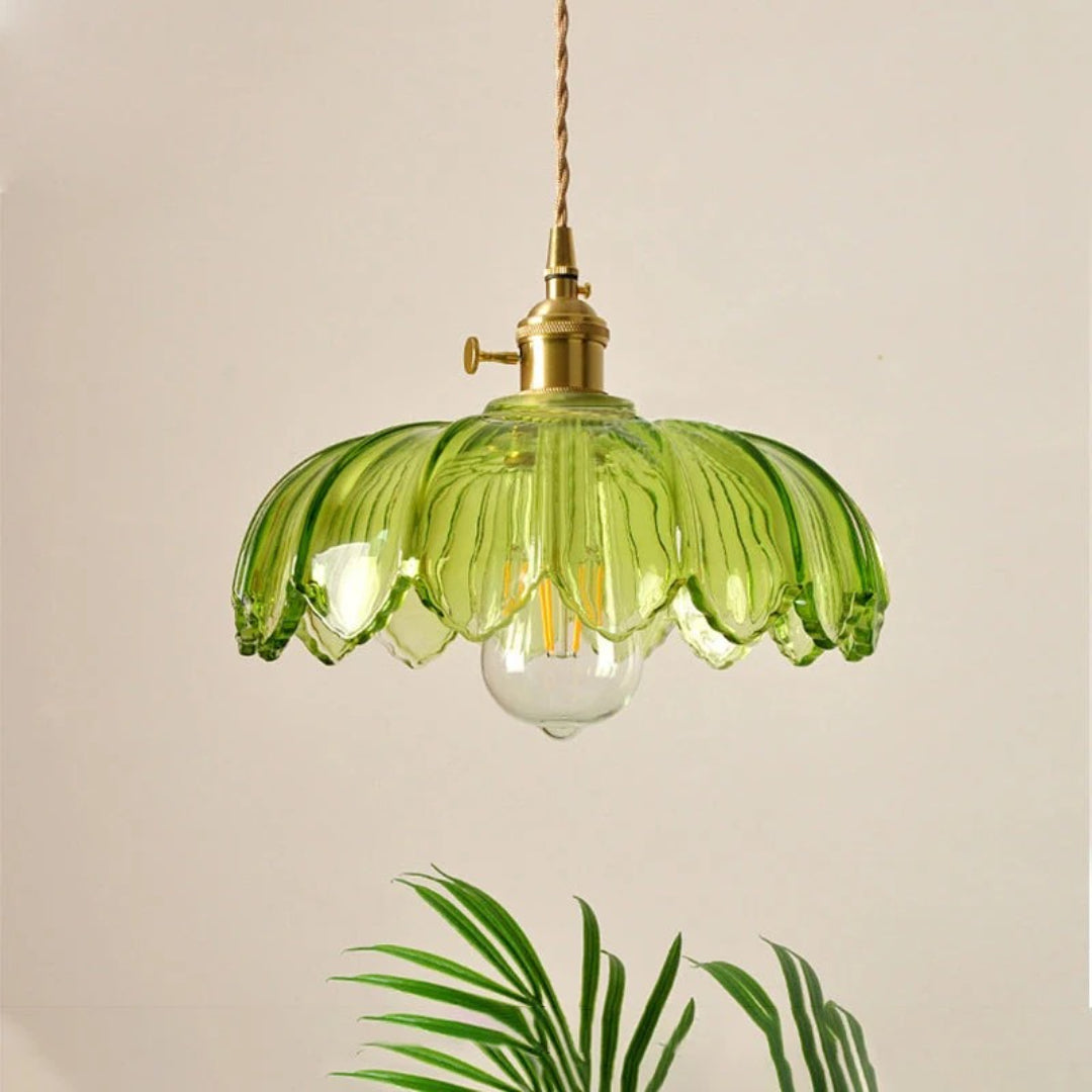 Retro Bloem Hanglamp