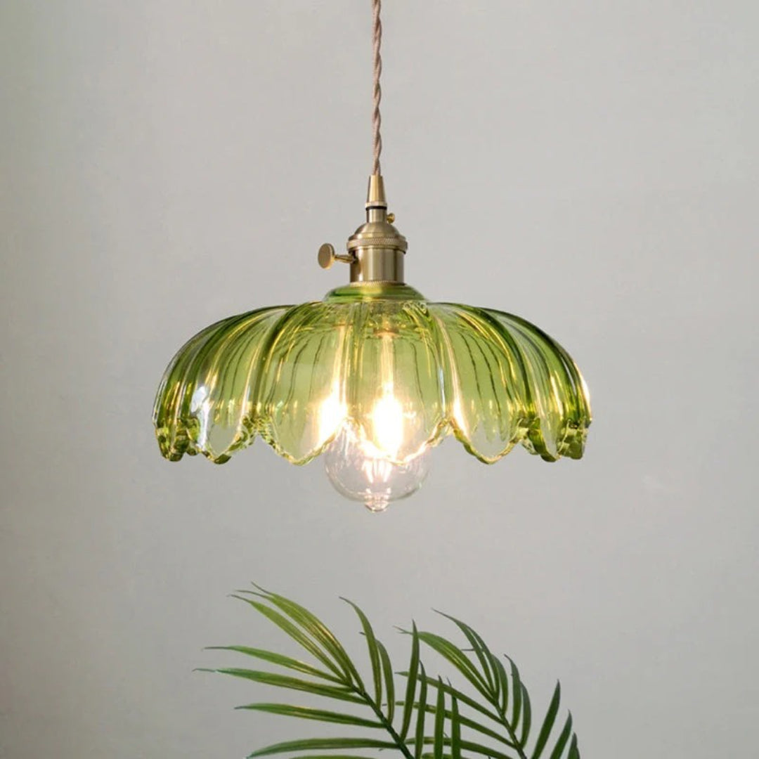 Retro Bloem Hanglamp