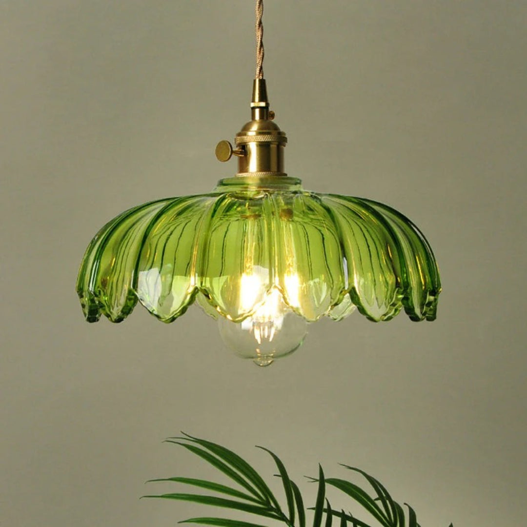 Retro Bloem Hanglamp