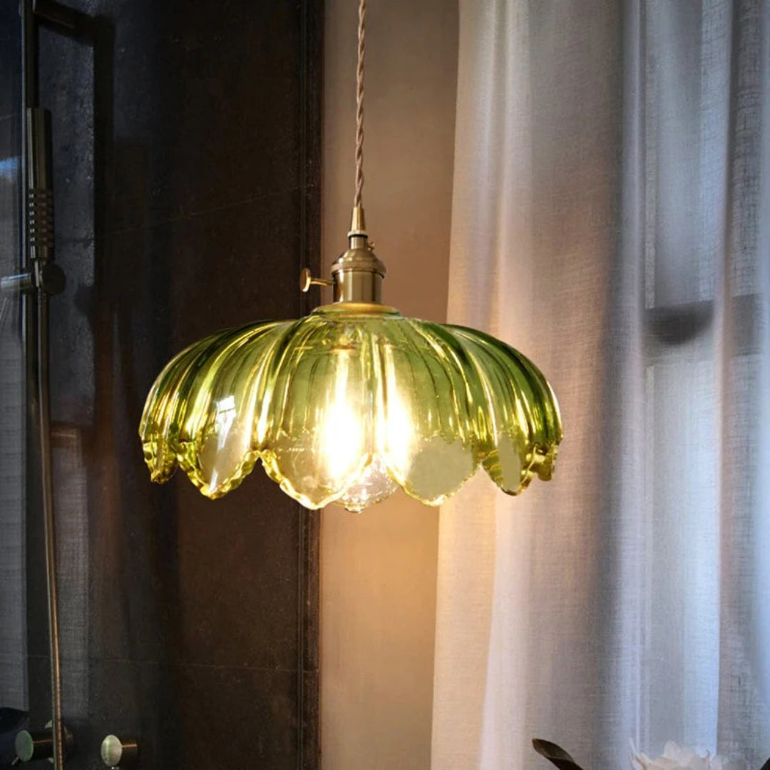 Retro Bloem Hanglamp