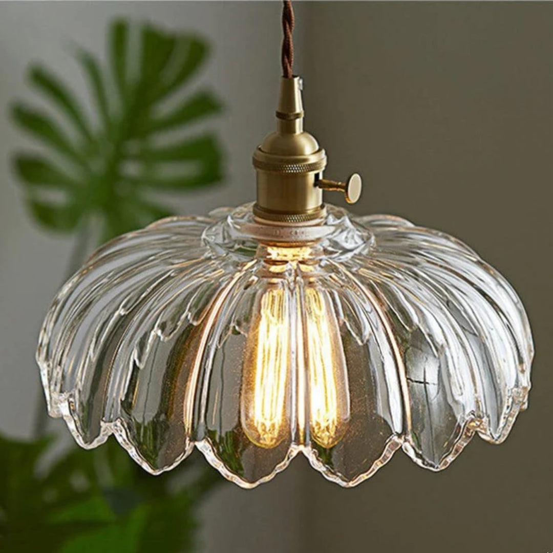 Retro Bloem Hanglamp