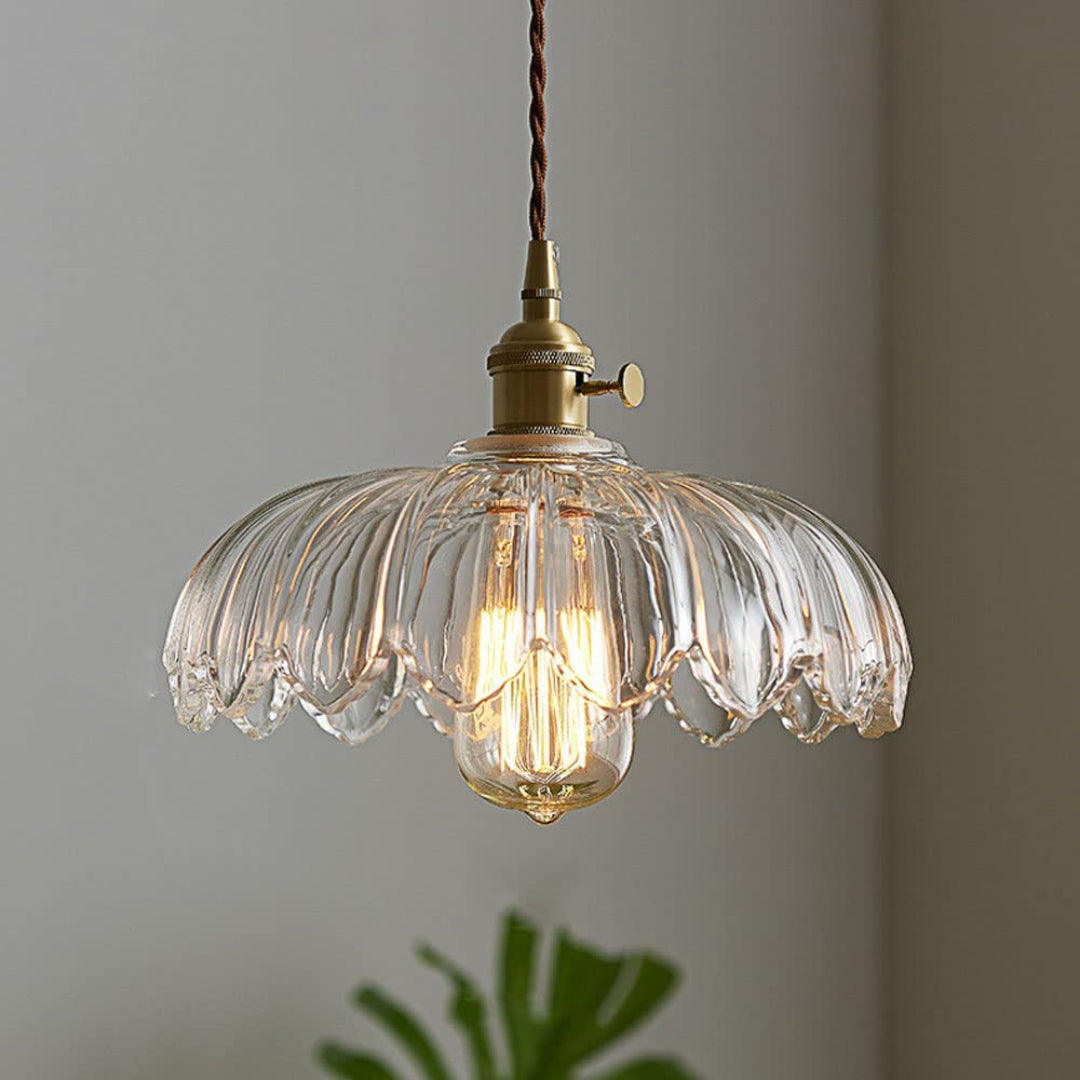 Retro Bloem Hanglamp