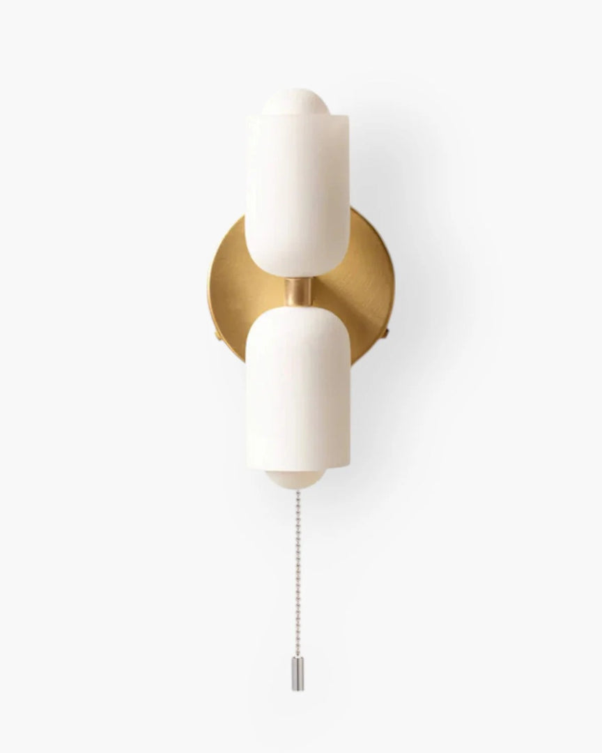 Moderne dubbele wandlamp