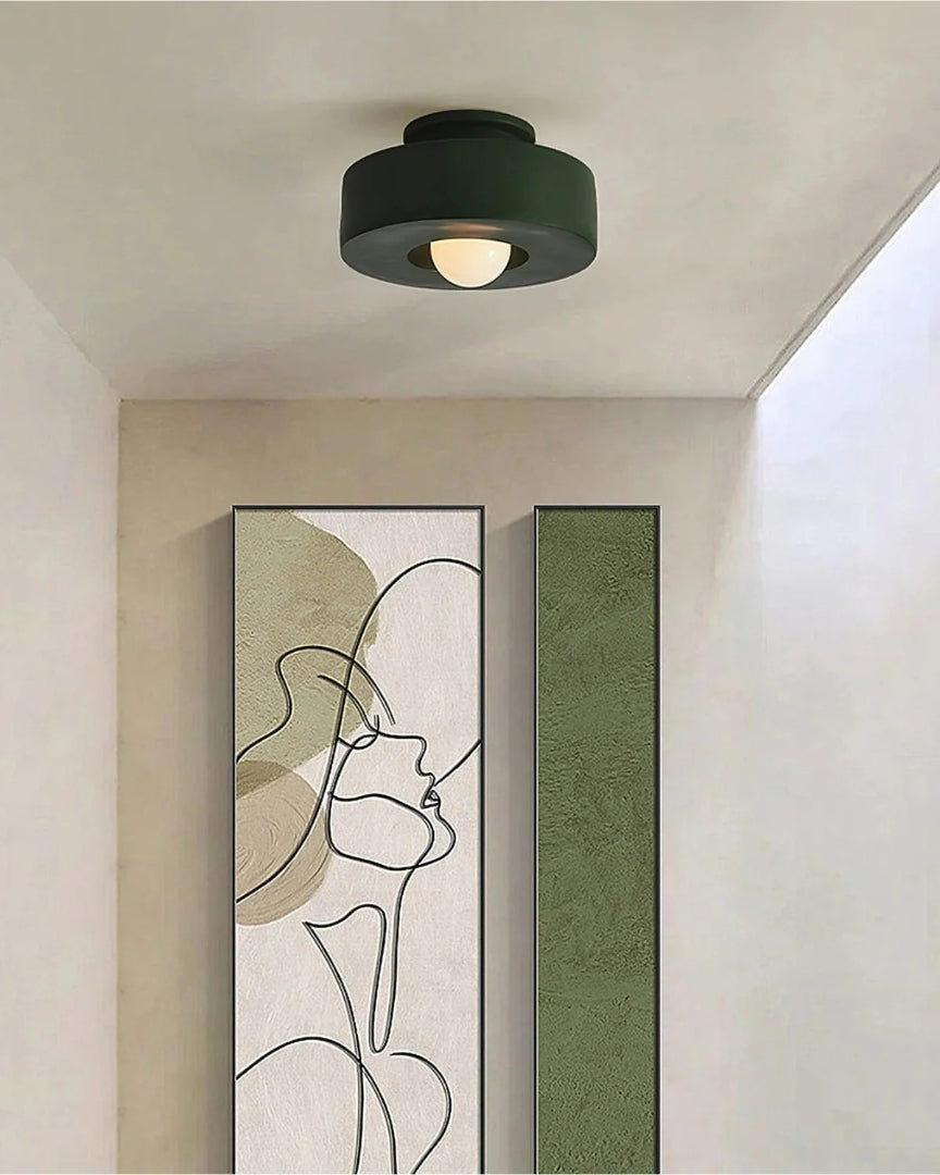 Contemporaine hars plafondlamp