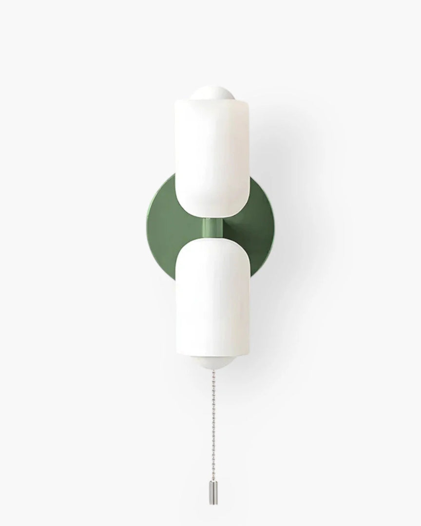 Moderne dubbele wandlamp