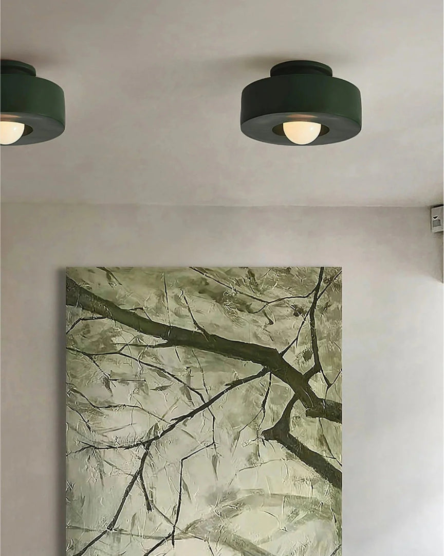 Contemporaine hars plafondlamp
