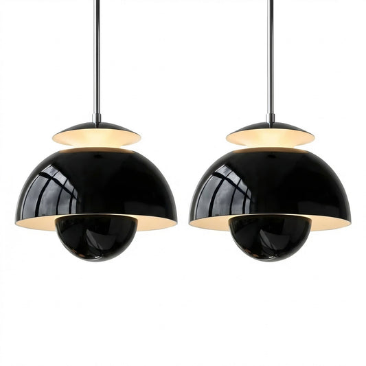 Scandinavische Glazen Koepel Hanglamp