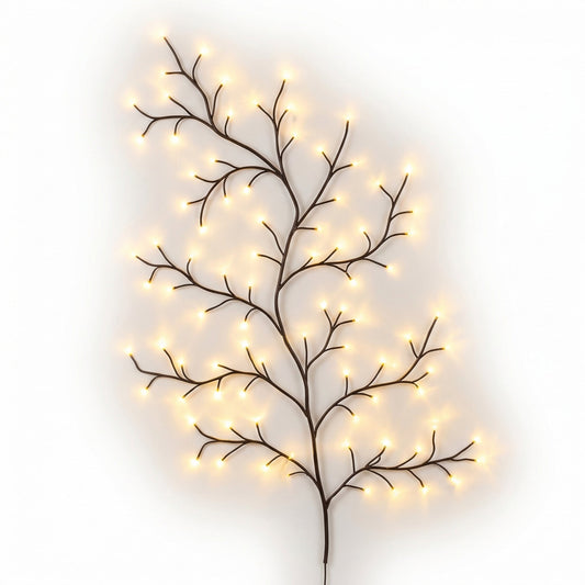 Decoratieve LED-boom wandlamp