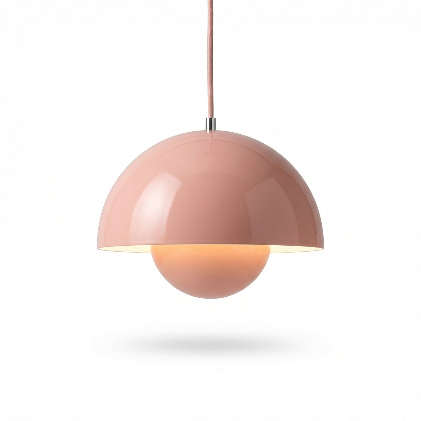 Scandinavische metalen hanglamp