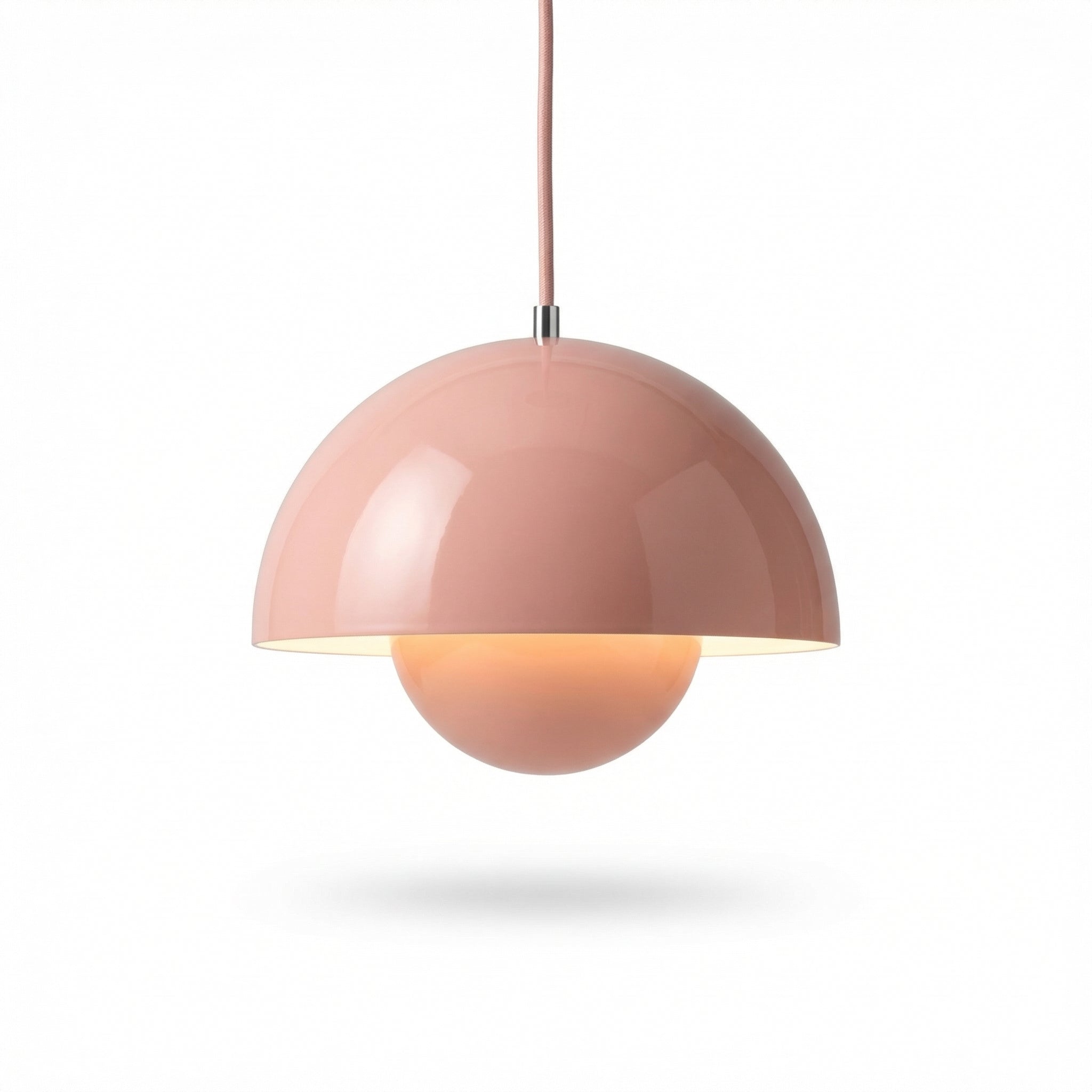 Scandinavische metalen hanglamp