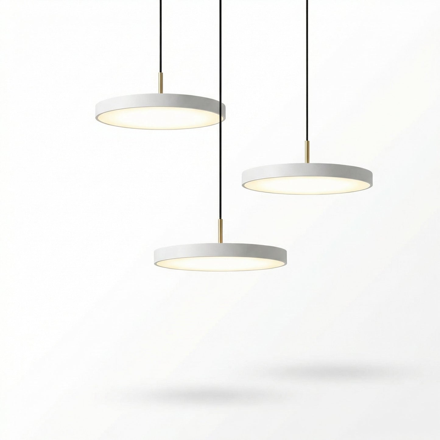 Scandinavische metalen hanglamp