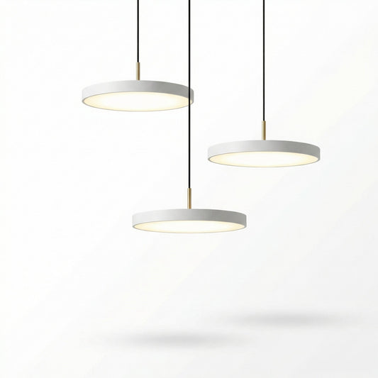 Scandinavische metalen hanglamp