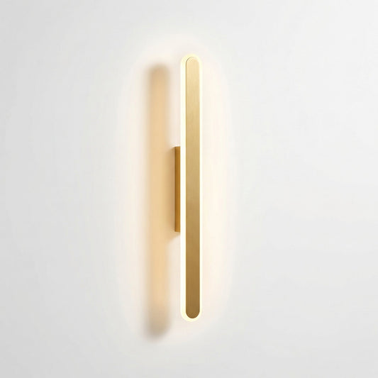 Scandinavische lineaire LED-wandlamp